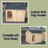 Custom Built Dog Houses - small - large dog